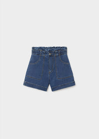 Mayoral - High Waist Jean Short