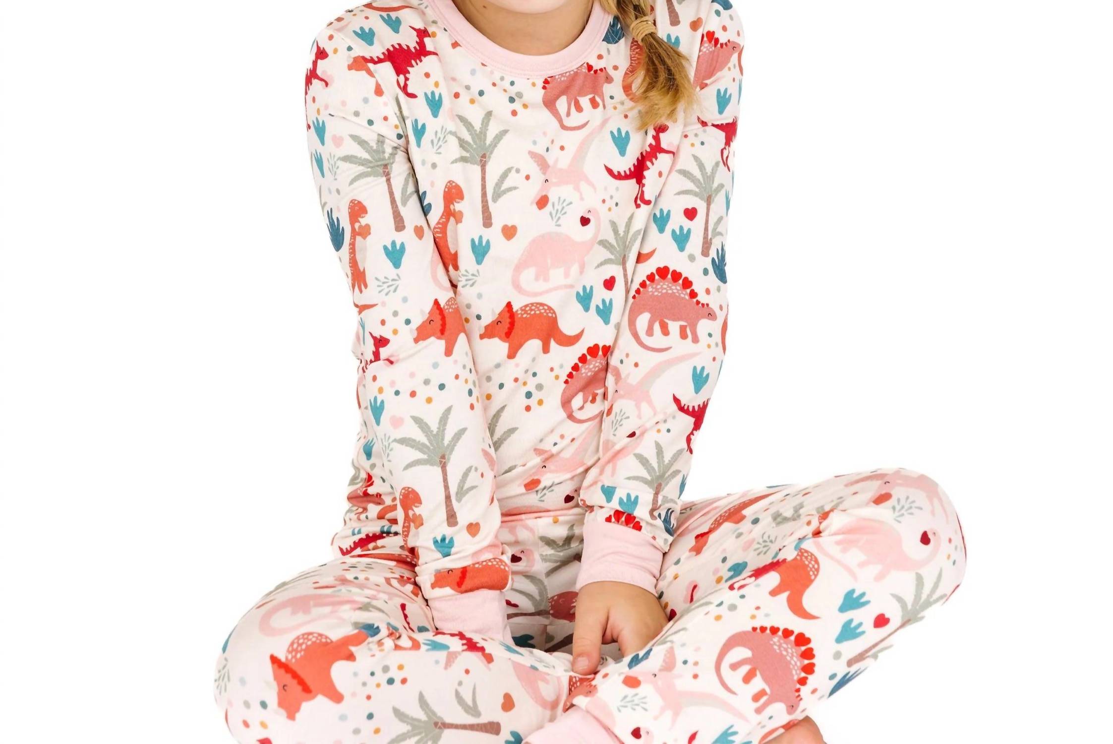 Emerson And Friends - Girls' Bamboo Pajama Set