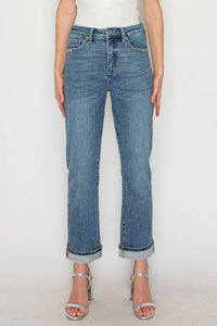Artemis Vintage - Tummy Control High Rise Slim Straight Jeans