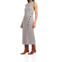 Fifteen Twenty - Lauren Button Detail Midi Dress