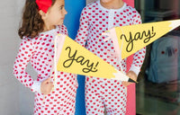 Lila + Hayes - Girls' Pima Cotton Pajama Pant Set