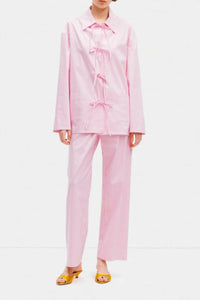 Sleeper - Cotton-poplin Pajama Set