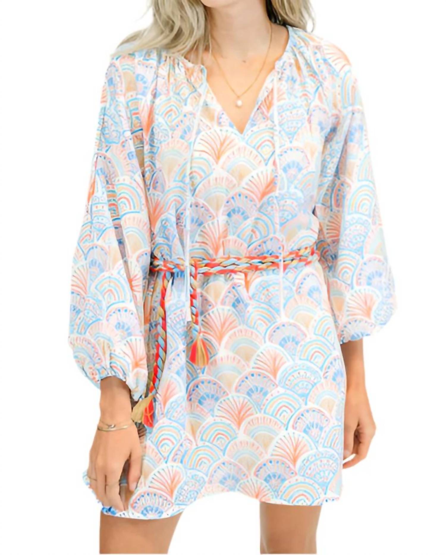 Victoria Dunn - Jade Long Sleeve Mini Dress