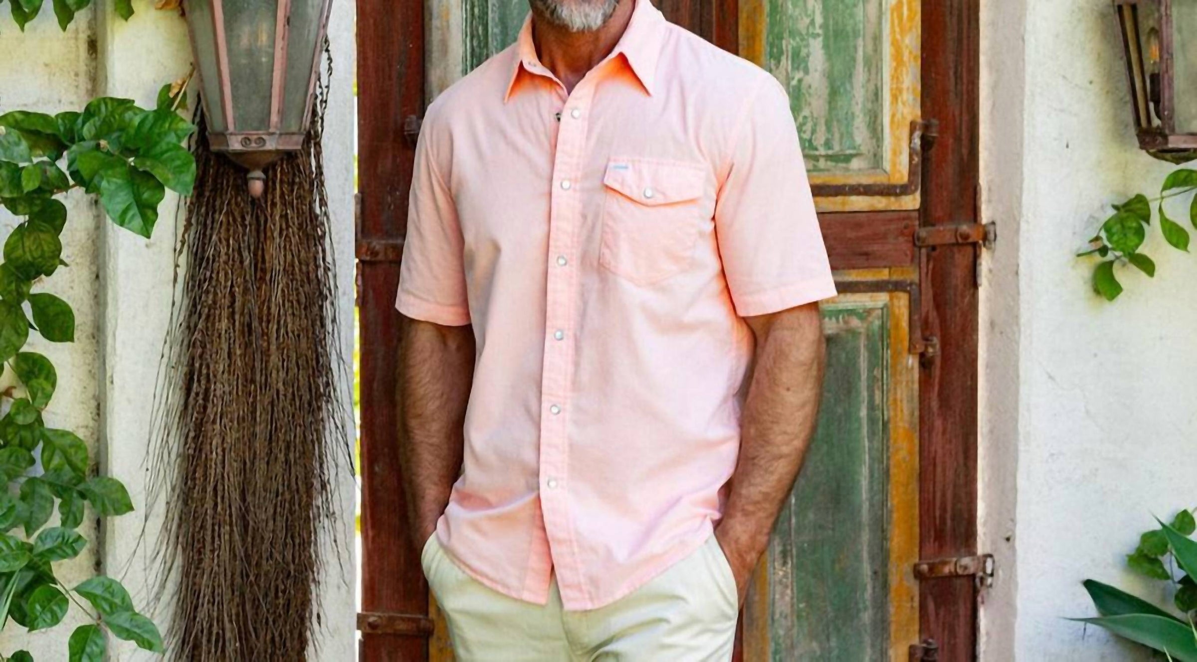 Criquet - Short Sleeve Corduroy Pearl Snap Shirt