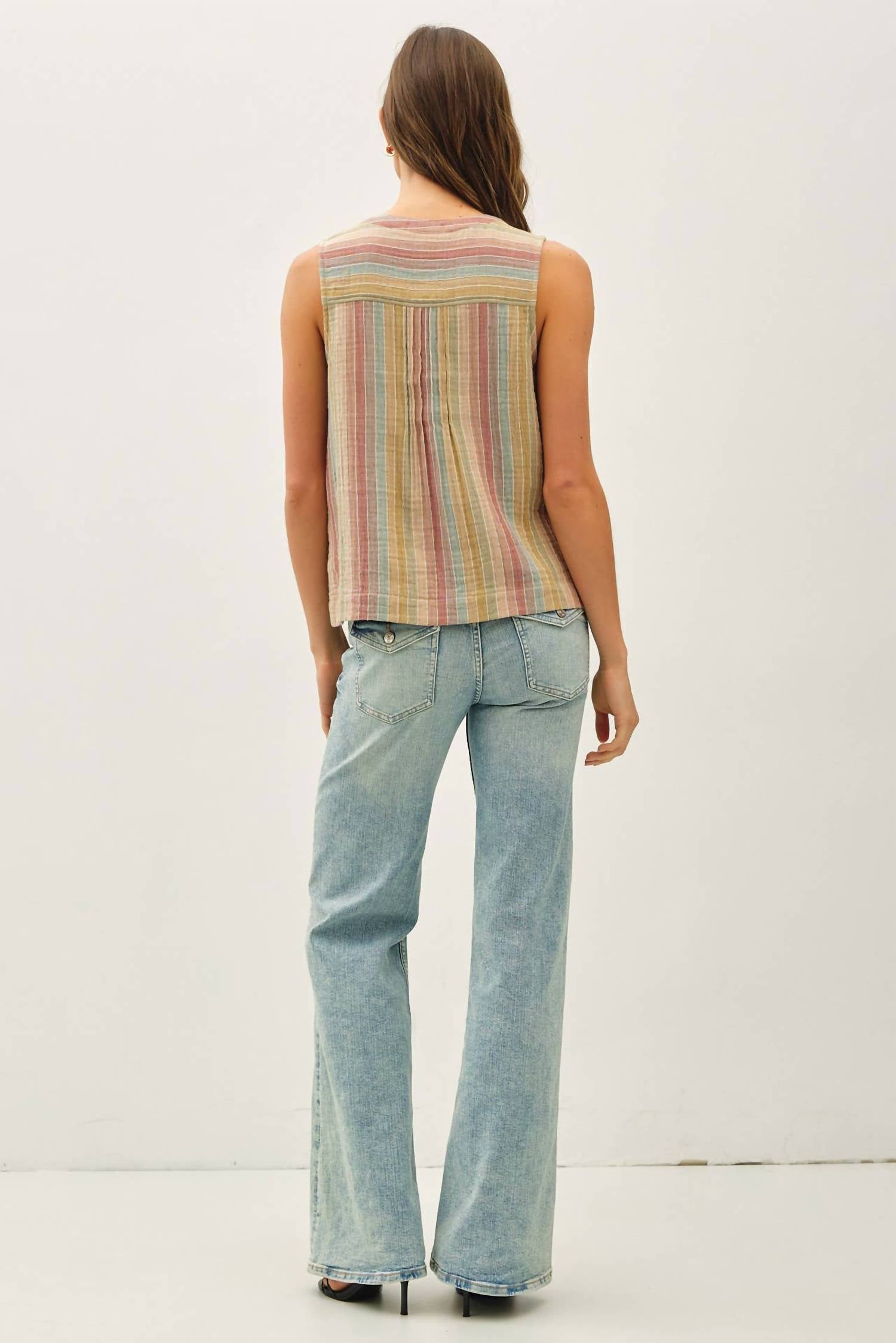 Be Cool - Balen Stripe Tank Top