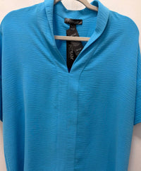 Renuar - Women's Short Sleeve Woven Blouse
