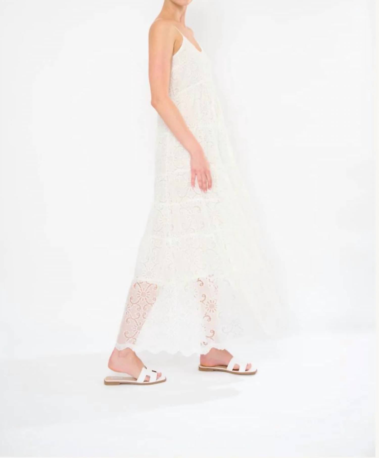Flora Bea - DAVIE DRESS EYELET MAXI