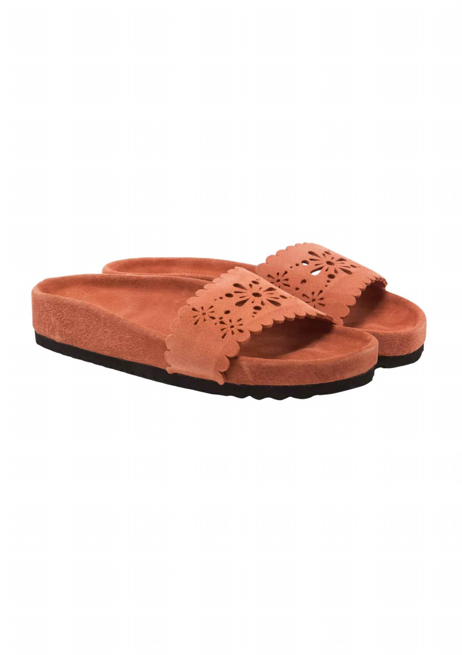 Free People - Women's Shore Cut Out Footbed Slide Sandals