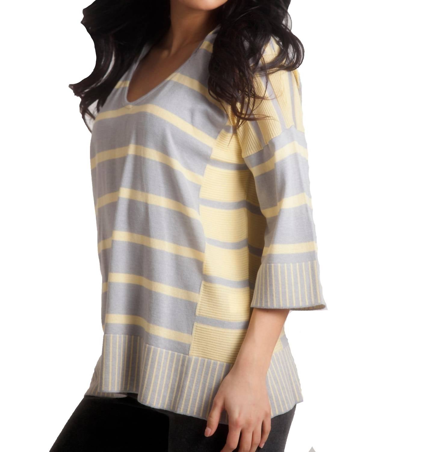 Angel - Nautical Oversized 3/4 Sleeve Hoodie