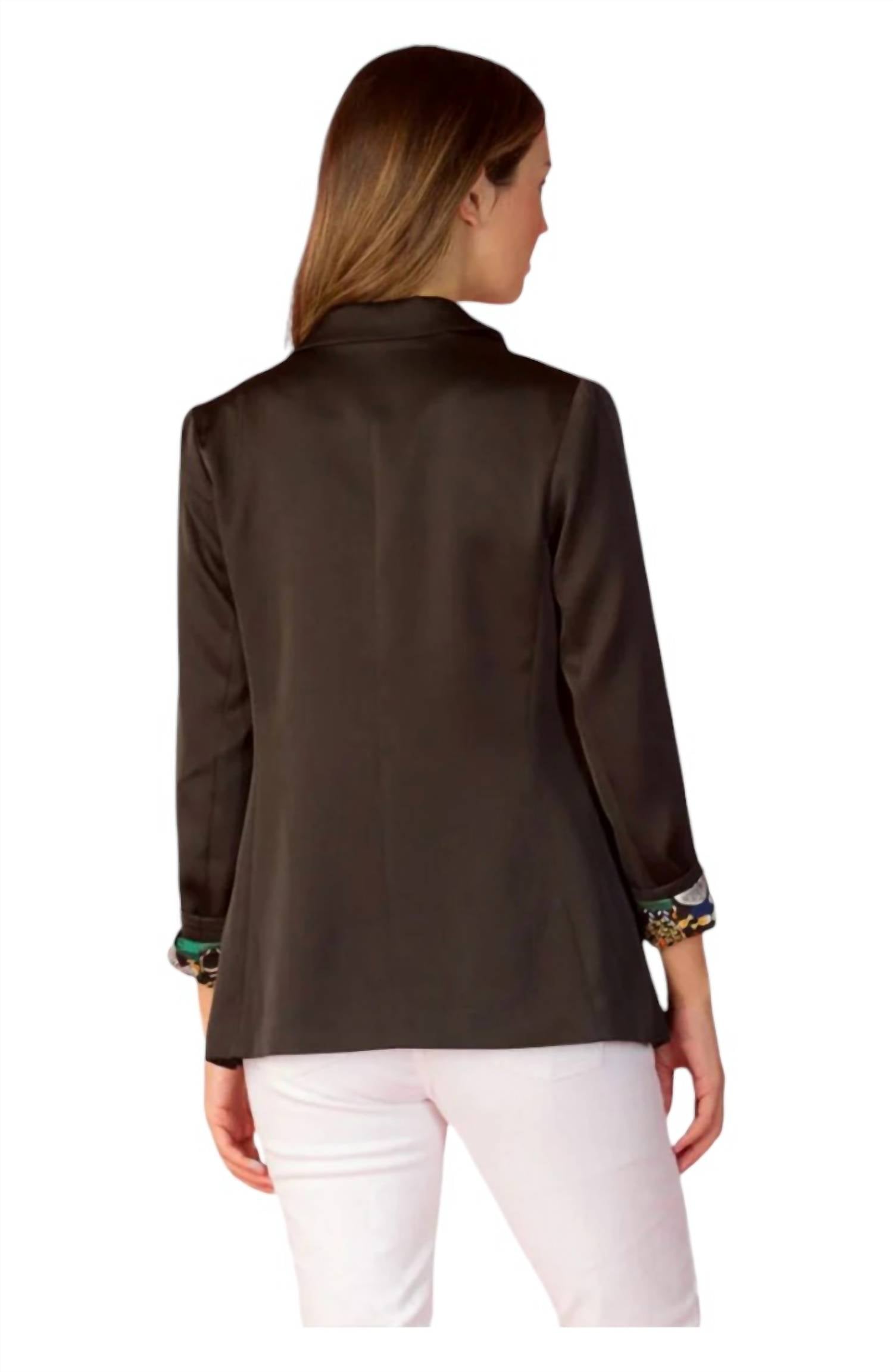Jessie Liu - Notched Collar Jacket