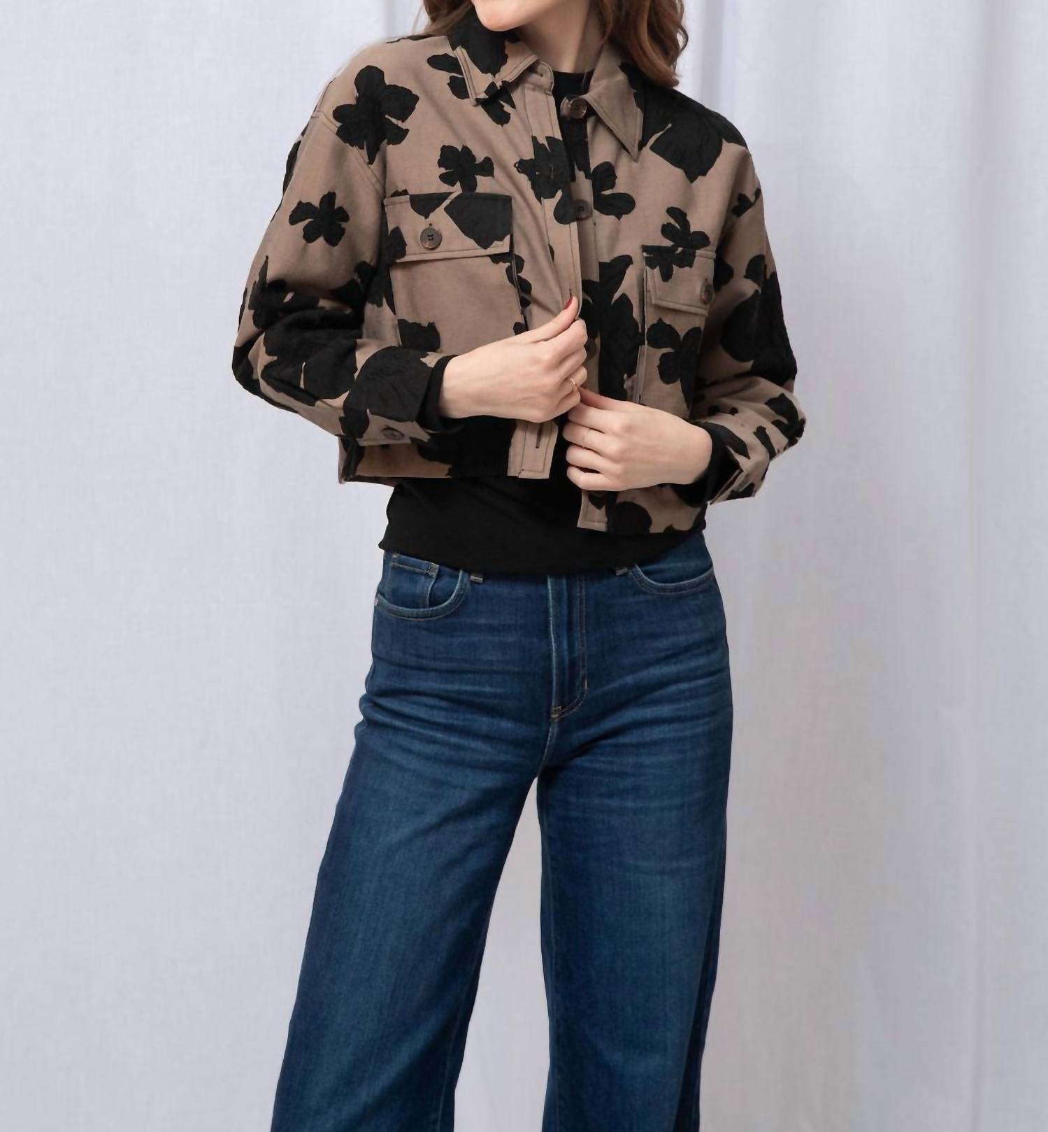 Aureum - Sophie Jacquard Jacket