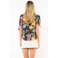 Thml - Floral Pattern V Neck Top