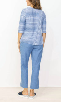 Habitat - Mixed Elbow Boatneck Pullover