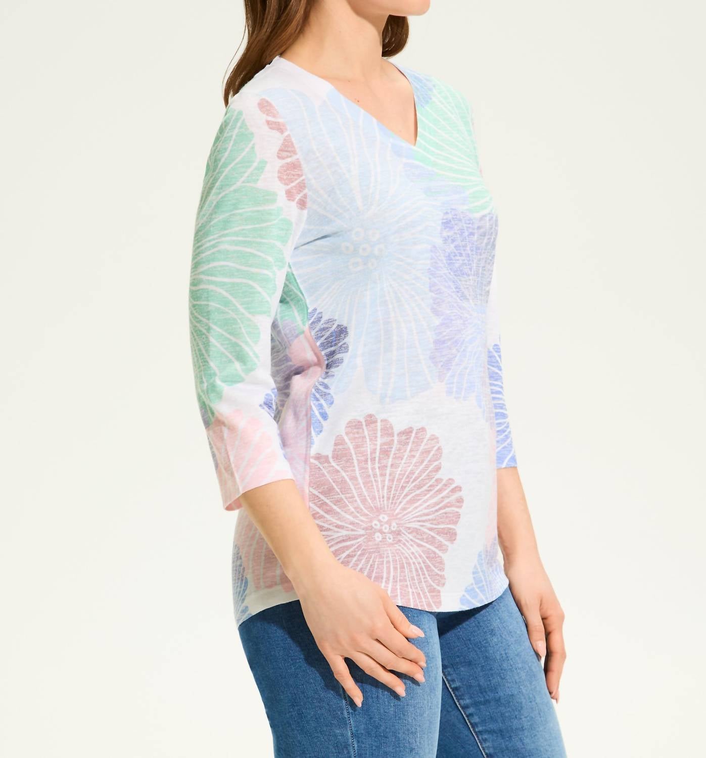 Fdj - V-neck Top
