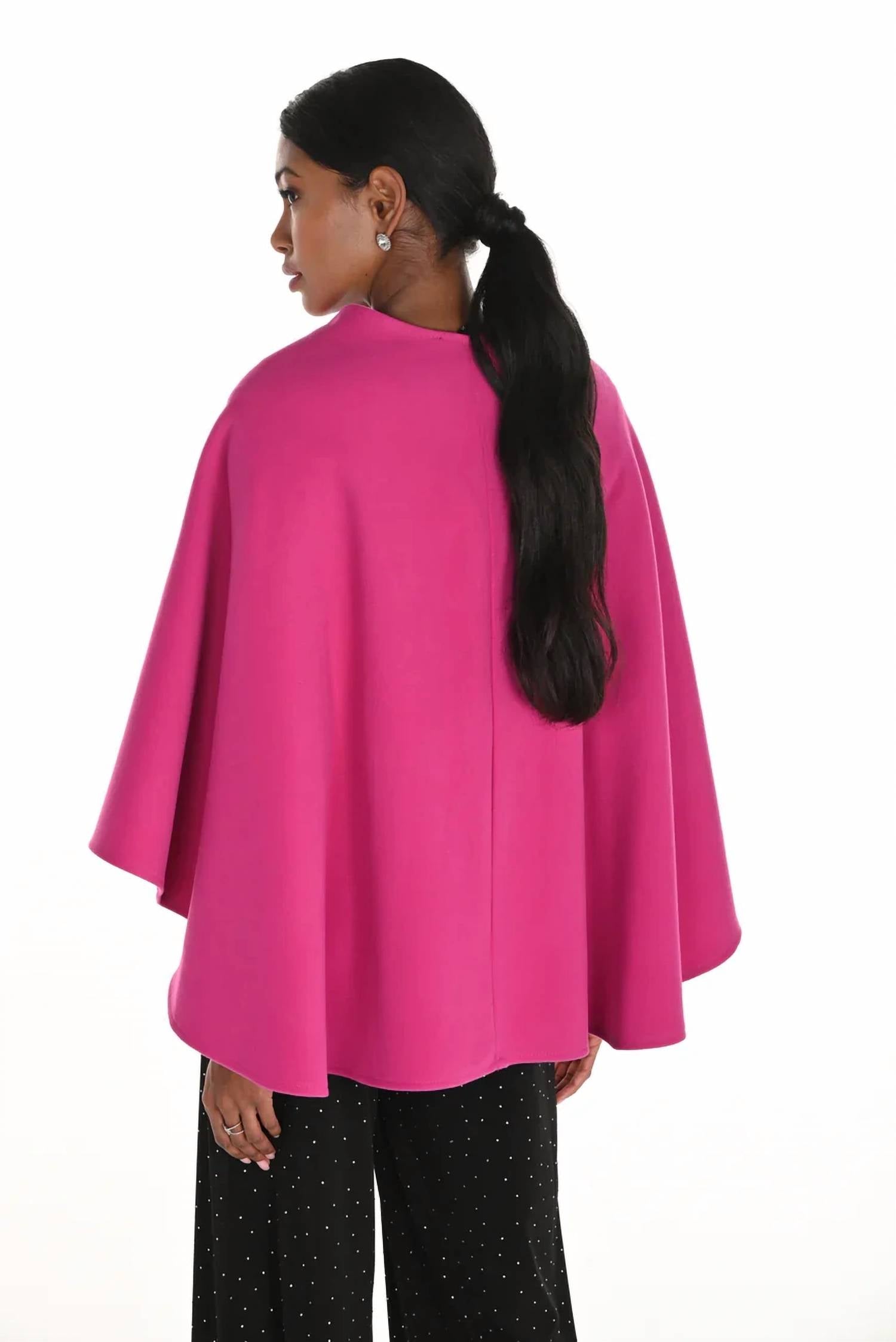 Frank Lyman - Wisteria Woven V-neck Cape