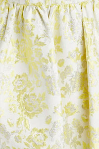 Alice + Olivia - Women's Nat Metallic Floral Jacquard Mini Dress