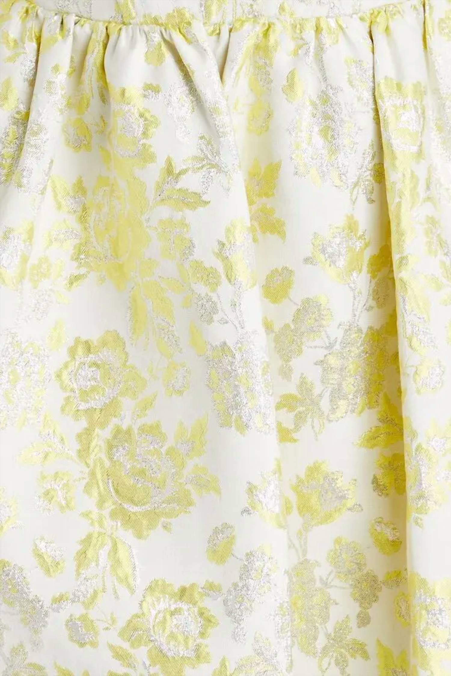 Alice + Olivia - Women's Nat Metallic Floral Jacquard Mini Dress