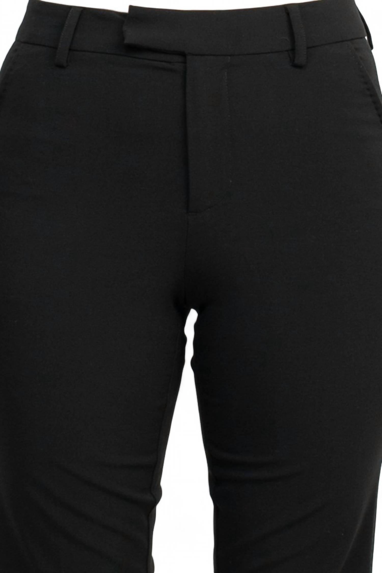 Ecru - HOUSTON TROUSER WITH PICK STITCH