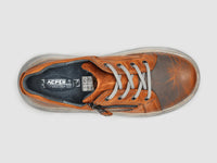 Kcr Group - Women's Retro Zip-up Leather Shoes