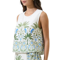 Sugarlips - Senara Floral Lisha Sleeveless Tank Top