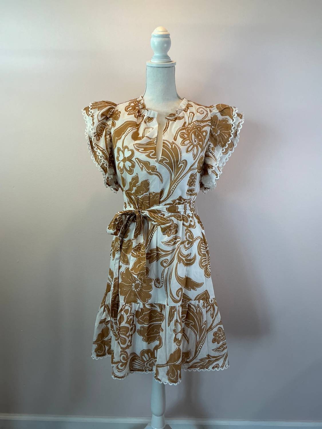 Sugarlips - Nadya Floral Erin’s Ruffle Mini Dress