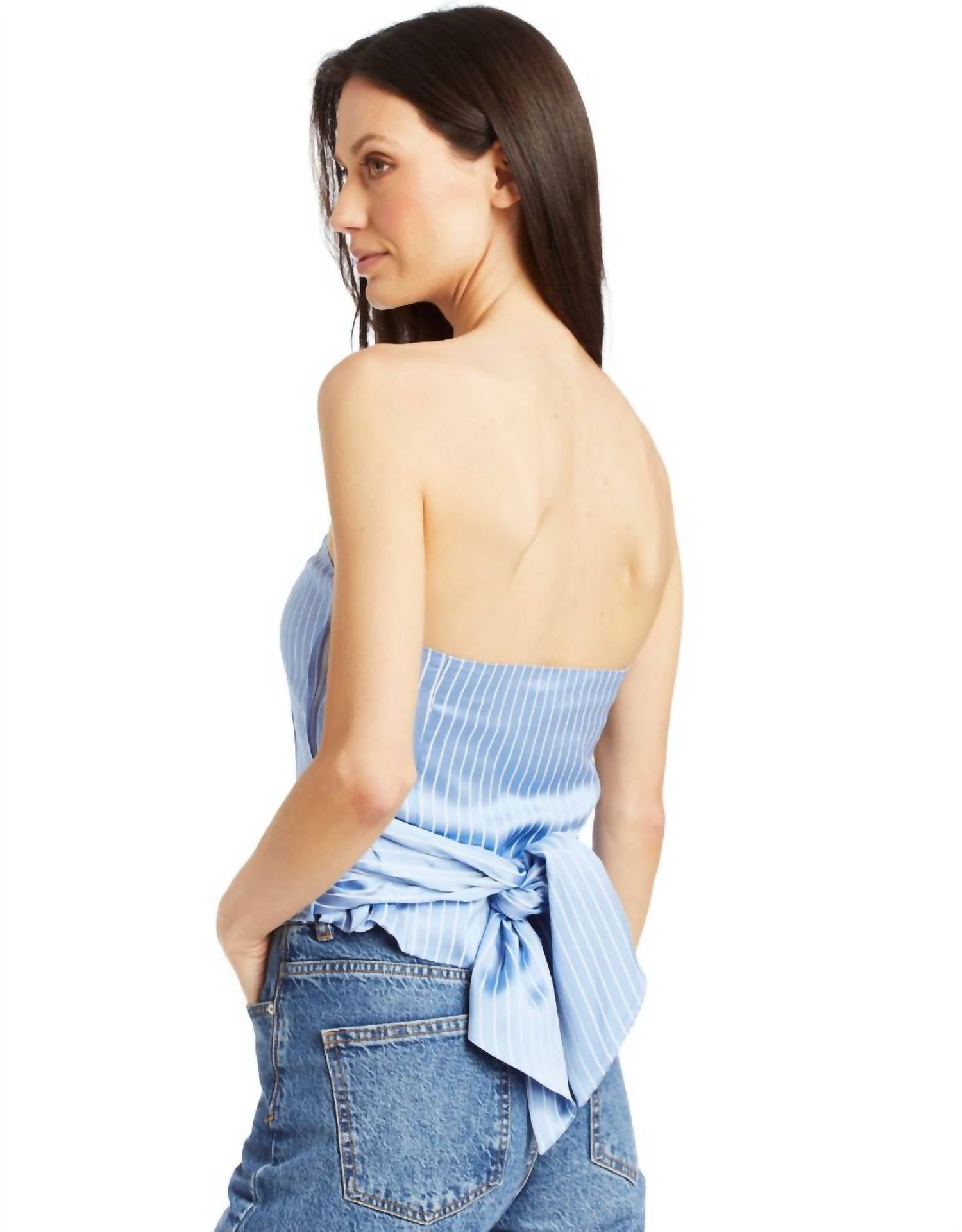 Drew - Antonia Shadow Stripe Top