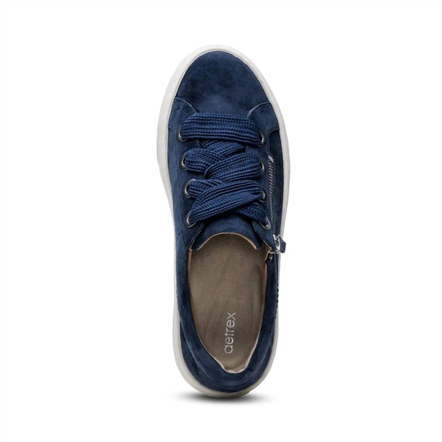 Aetrex - Women's Aubrey Platform Lace Up Sneakers
