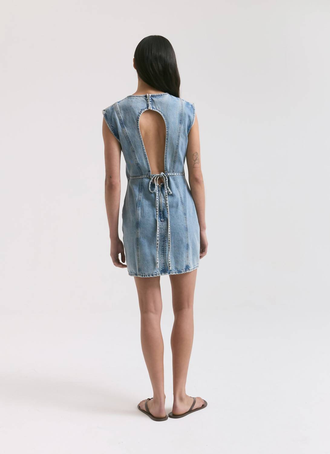 Dala - Open Back Mini Dress