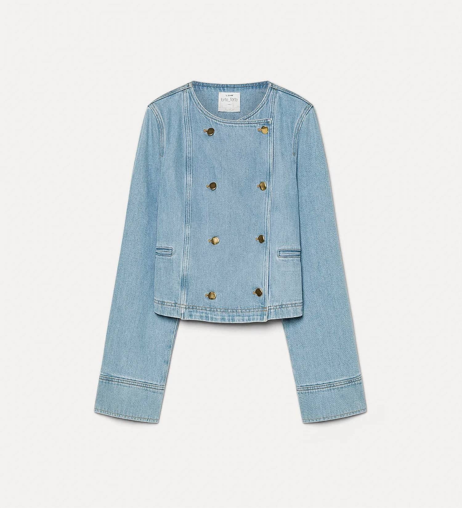 Forte Forte - Double Breasted Denim Jacket
