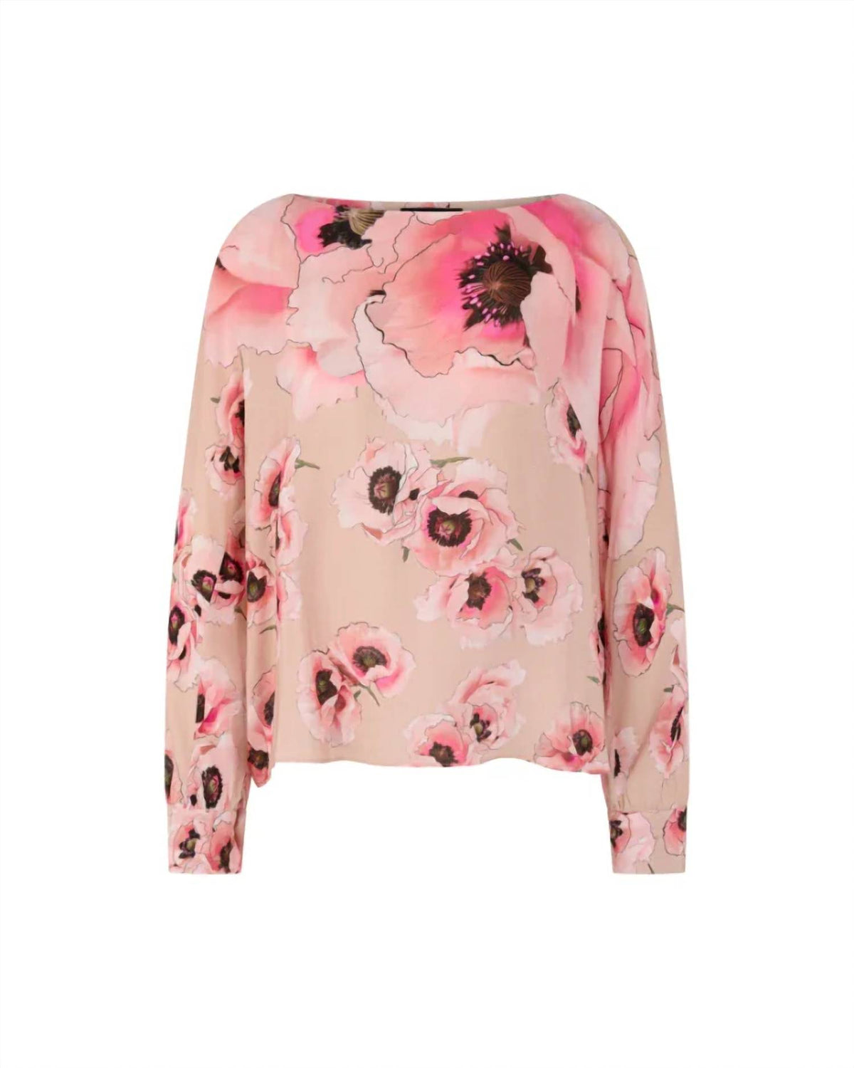 Marc Cain - WOMEN'S RELAXED VISCOSE BLOUSE