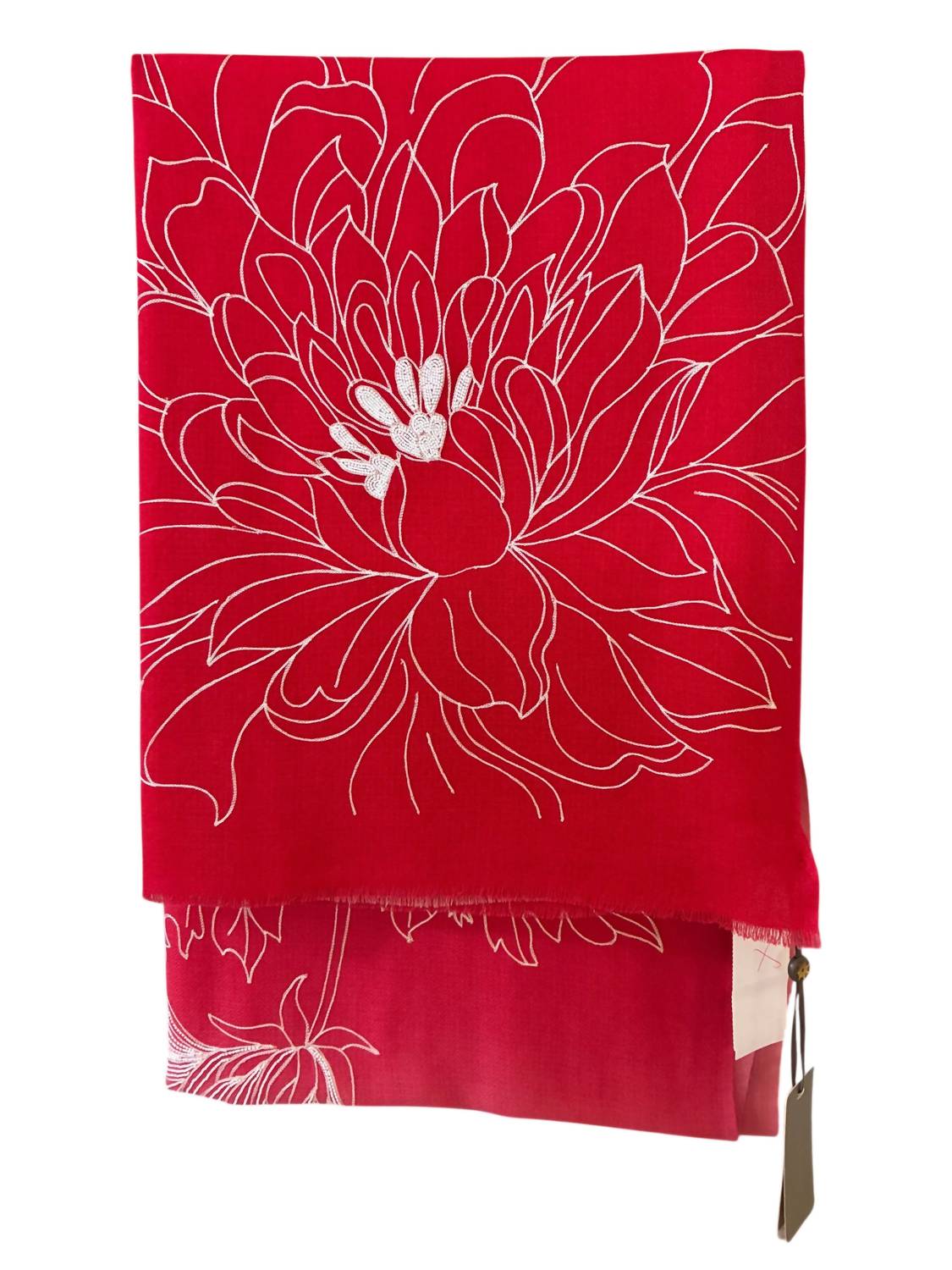 Janavi - Women's Dahlia Line Art Wrap