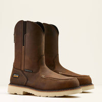 Ariat - Men's Rebar Lift Pull On Moc Toe Composite Toe Work Boot - Medium