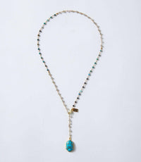 Native Gem - Women's Beaded Pendant Necklace