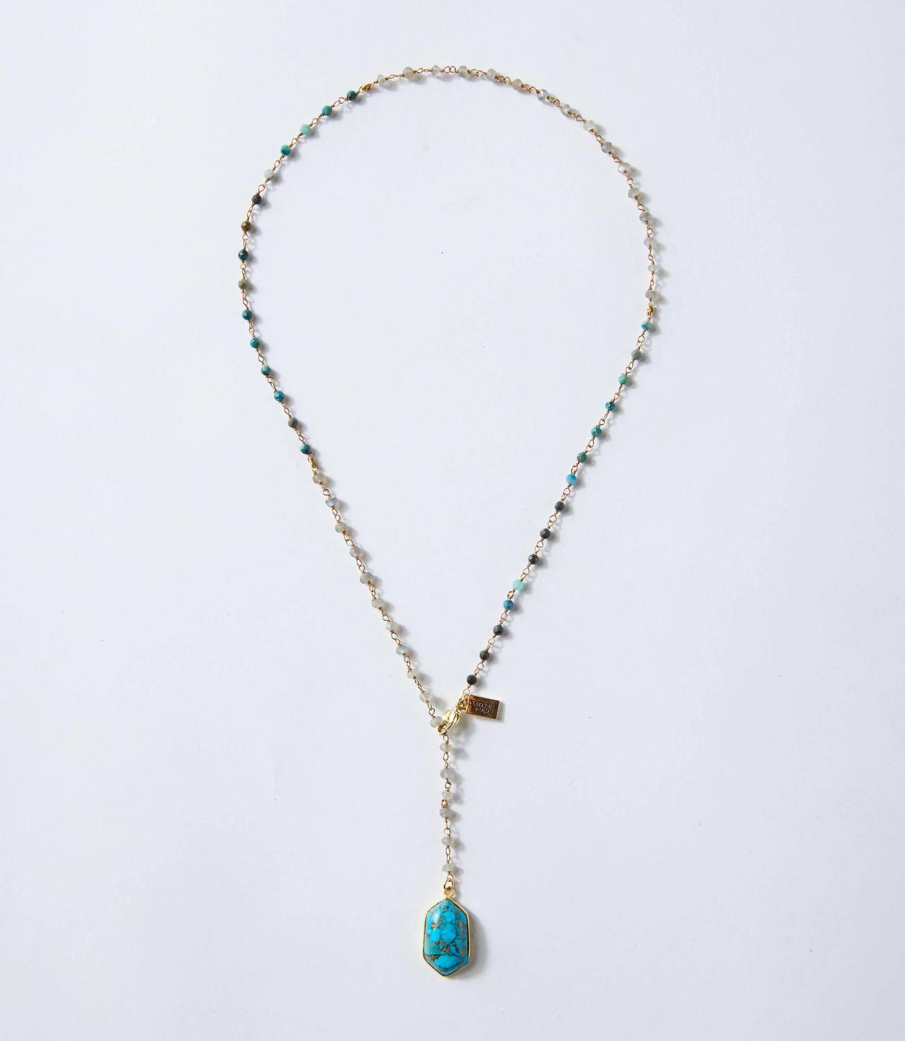 Native Gem - Women's Beaded Pendant Necklace