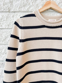 Demylee New York - Quinn Stripe Cotton Sweater