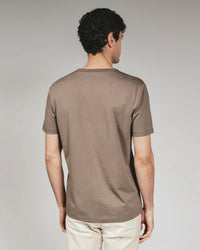 7Diamonds Modal Crew Neck Tee in umber - men's t-shirt - alternate view