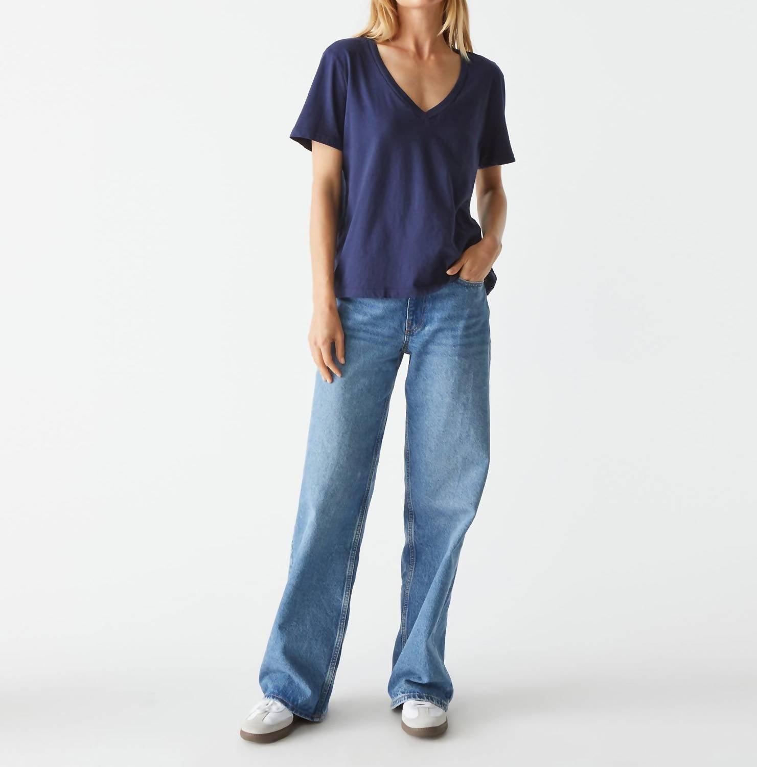Michael Stars - Daria Classic V-Neck Tee