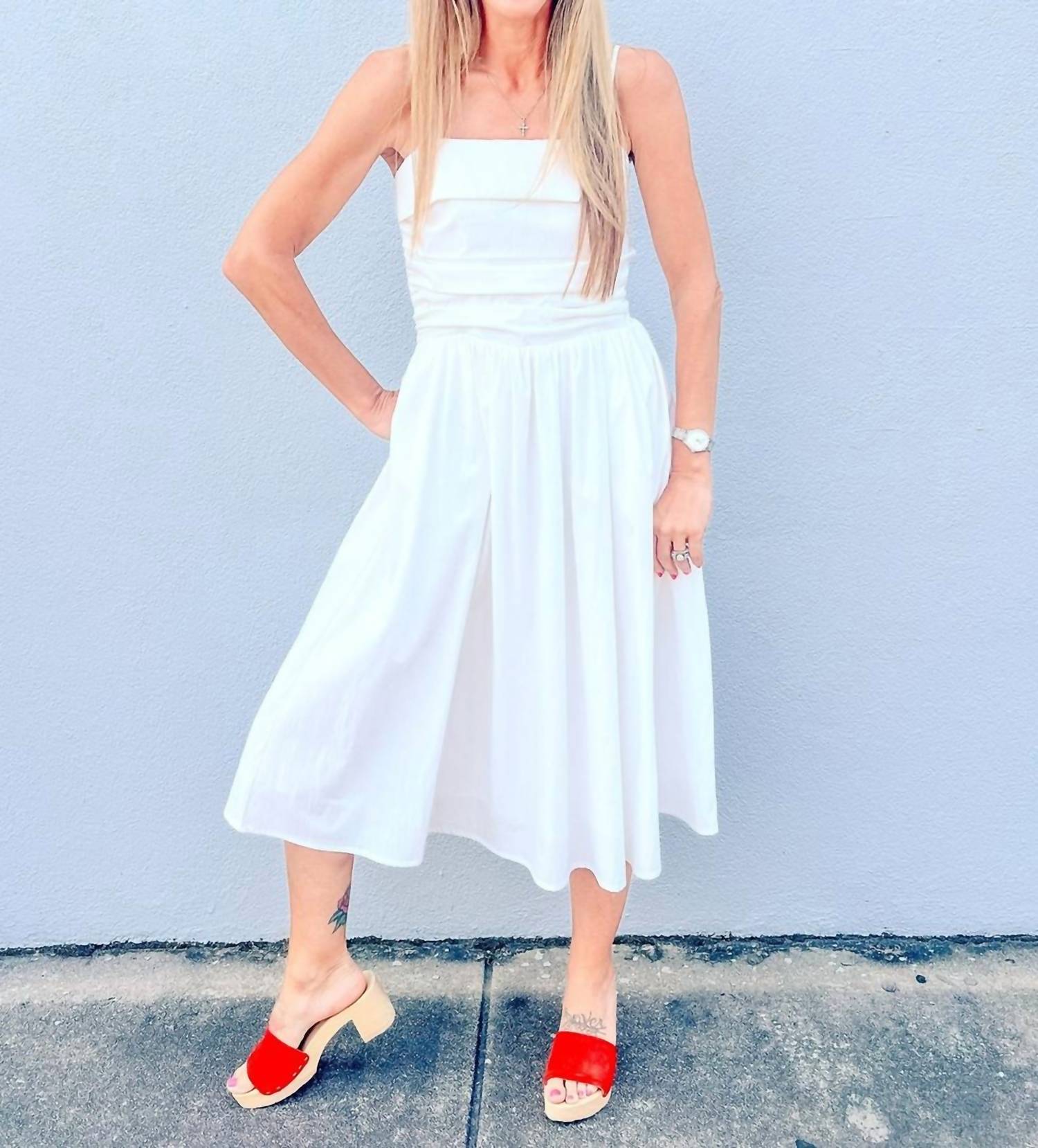 Pinch - Pretty Moments Shirred Midi Dress