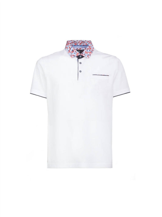 Impulso - Floral Collar Polo