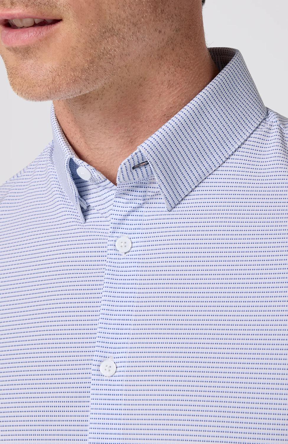Mizzen + Main - Leeward Trim Long Sleeve Dress Shirt