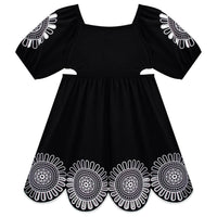 Milon - Girl's Laser Cut Dress