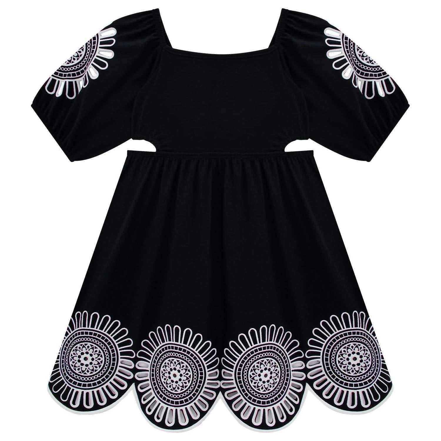 Milon - Girl's Laser Cut Dress