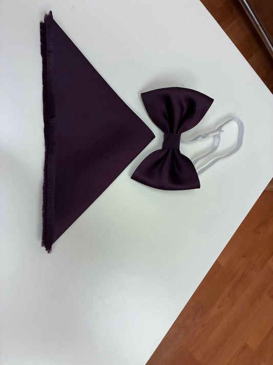 Quiet Luxury - Men's Bow Tie And Pocket Piece