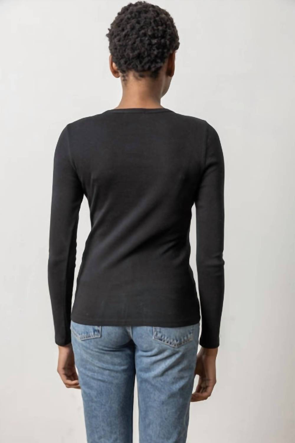 Lilla P - Long Sleeve Crewneck Top