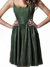 Jovani - Jovani A-Line Short Glitter Dress