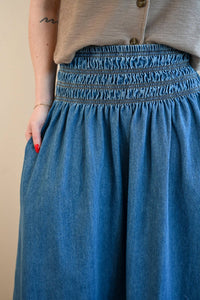 Raisonnel - Country Club Gate Denim Skirt