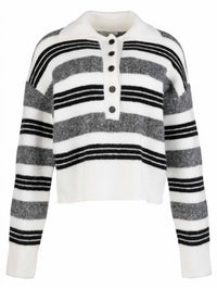 Kut From The Kloth - Lilia Boxy Half Button Sweater