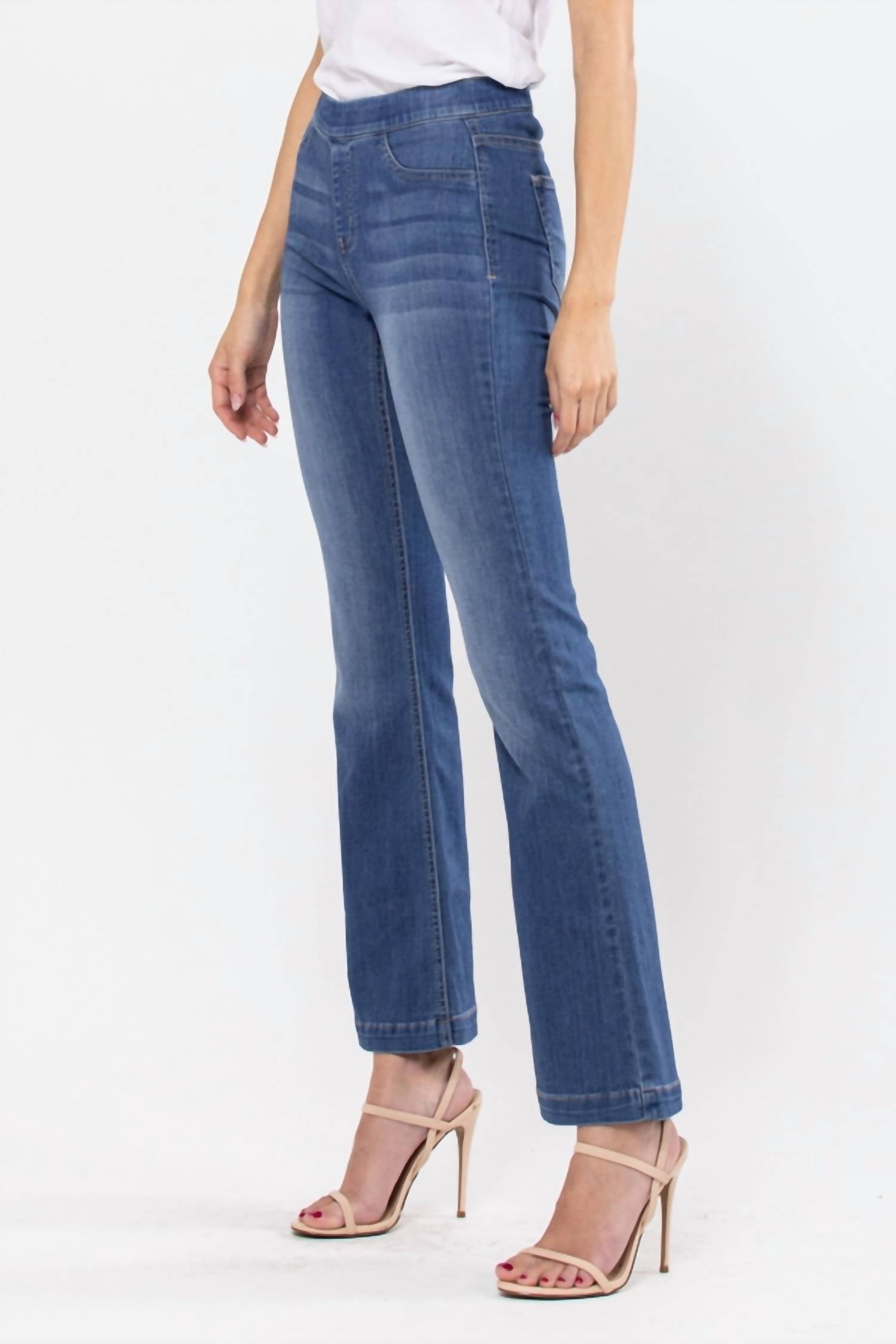 Cello - Mid Rise Petite Flare Jegging