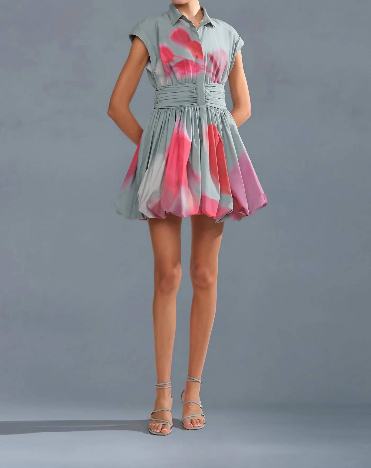 Amur - Virena Bubble Mini Dress