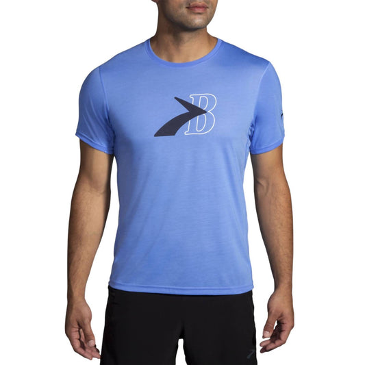 Brooks - DISTANCE GRAPHIC SHORT SLEEVE SHIRT